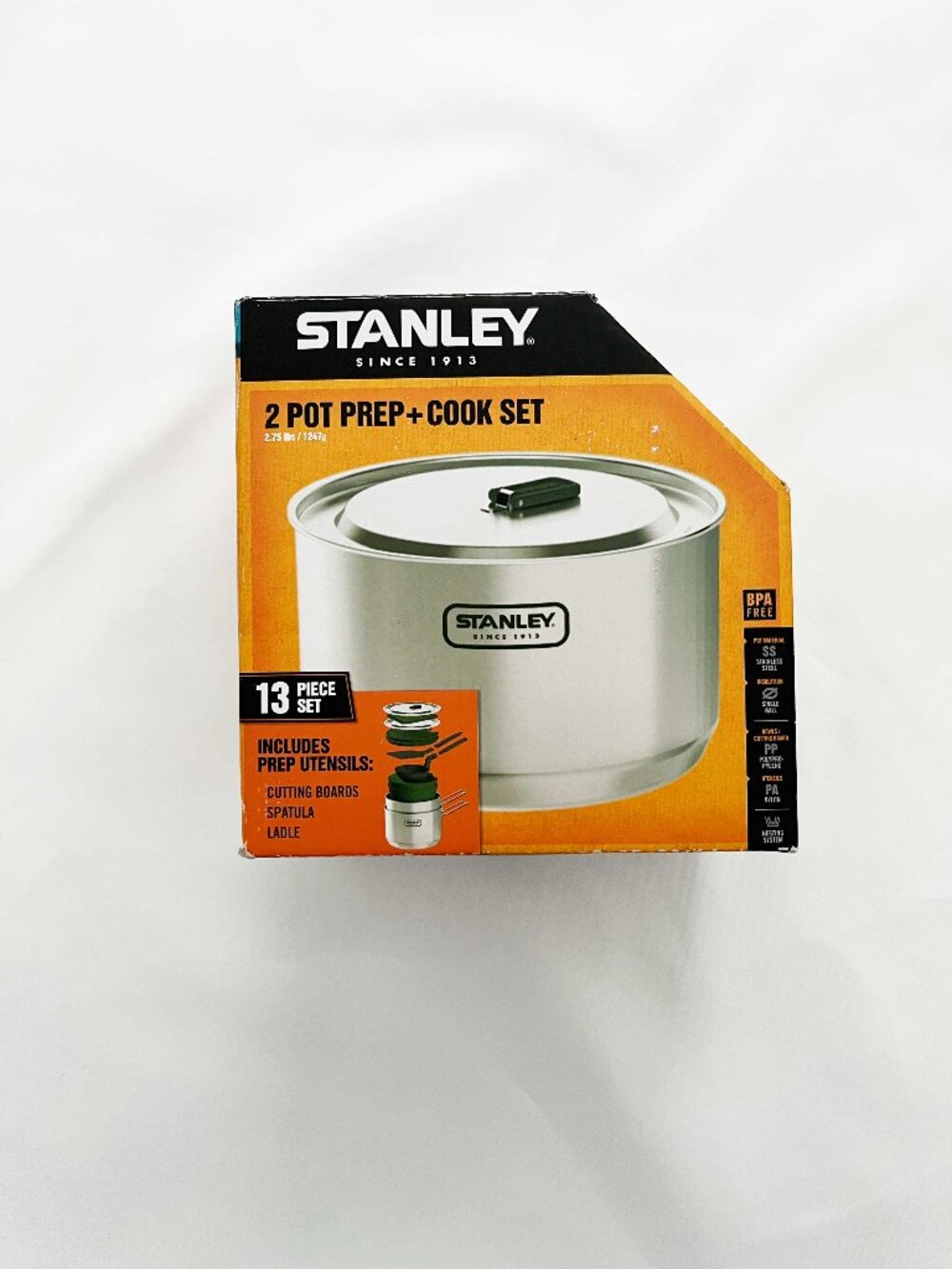 Stanley Adventure Prep & Cook Set (Missing 1 Pot + Lid) NWT